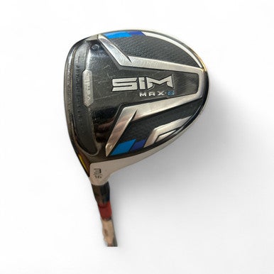 Used Taylormade SIM MAX W/ HC Mens Fairway Wood LH 3 Wood 11873-S000214420