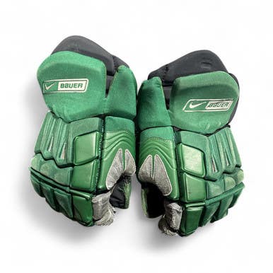 Used Bauer SUPREME ONE90 Senior Gloves Black And Green 14" 11873-S000220458
