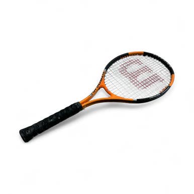 Used Wilson TITANIUM 3 Adult Tennis Racquet Orange Unknown 11873-S000206779