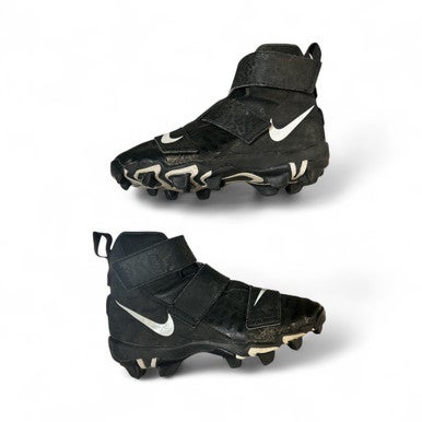 Used Nike FORCE Jr FB Cleats Black Junior 02.5 11873-C000219900