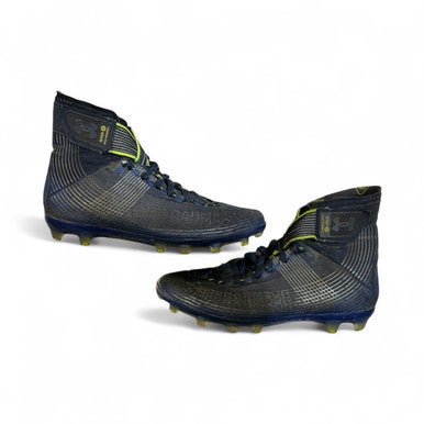 Used Under Armour Adult FB Cleats Navy Blue Senior 9.5 11873-C000223278