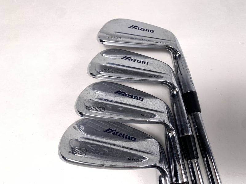 Mizuno MP 37 Iron Set 7-PW KBS Tour Stiff Steel Mens RH