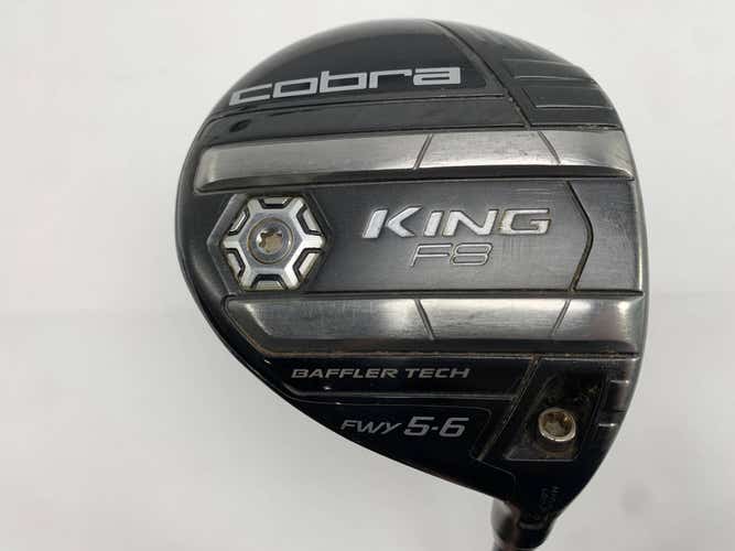 Cobra KING F8 5-6 Fairway Wood 19.5* Aldila NV Blue 70g Regular Graphite Mens RH