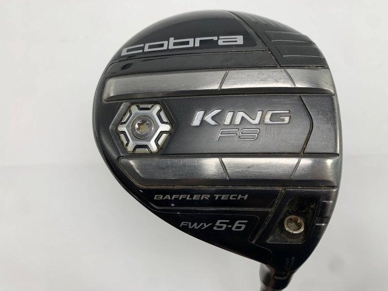 Cobra KING F8 5-6 Fairway Wood 19.5* Aldila NV Blue 70g Regular Graphite Mens RH