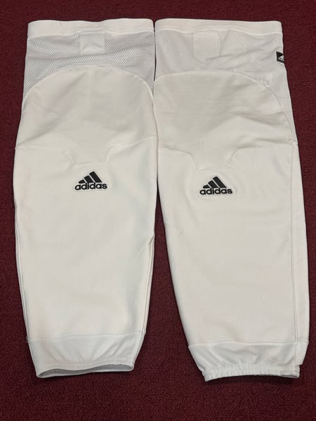 White Senior Large Adidas Socks Pro Stock (New)