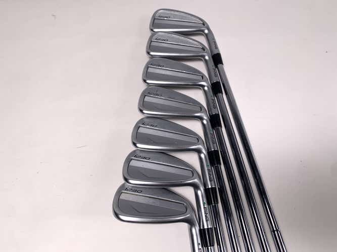 Ping i230 Iron Set 4-PW Green Dot 2* Up Dynamic Gold S300 120g Stiff RH +1/2''