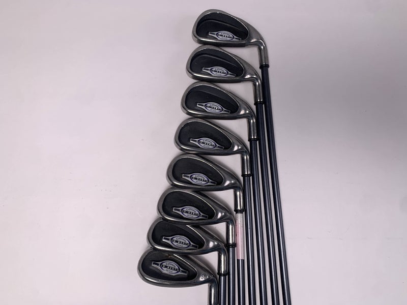 Callaway Big Bertha 2002 Iron Set 4-PW+GW RCH 65i Ladies Graphite Womens RH