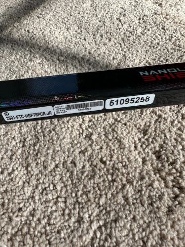 Junior CCM JetSpeed FT8 Pro Left Hand Hockey Stick P28 50 Flex Pro Stock (Used)