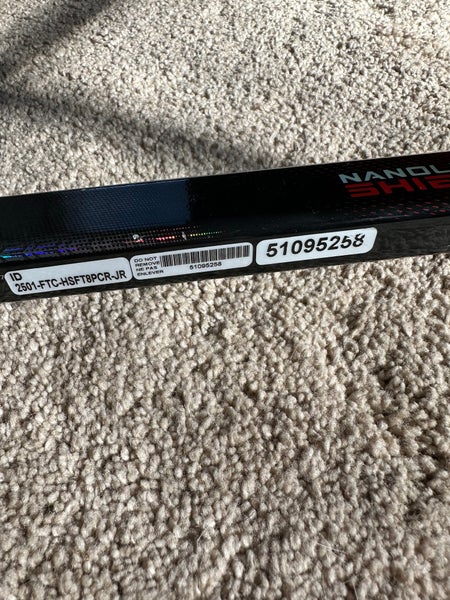 Junior CCM JetSpeed FT8 Pro Left Hand Hockey Stick P28 50 Flex Pro Stock (Used)