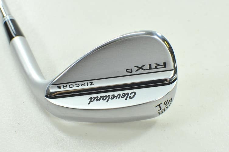 Cleveland RTX-6 Zipcore Tour Satin 54*-10 Wedge Right DG Spinner Steel # 205760