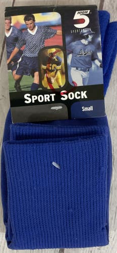 High Five Activewear Sport Sock Cushioned Size Small Eighteen Inches Mid Calf