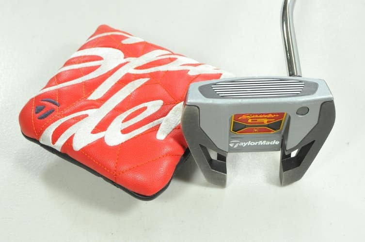 TaylorMade Spider GT Single Bend Silver 35" Putter Right Steel # 205792