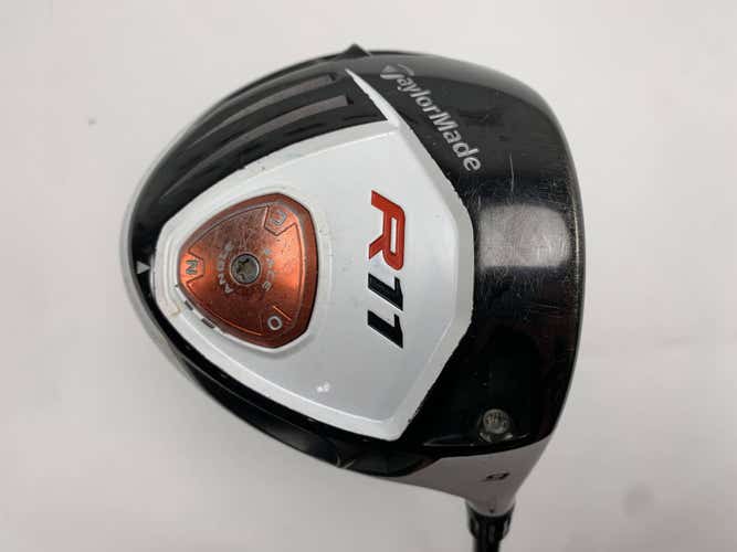 TaylorMade R11 Driver 9* Fujikura Blur Stiff Graphite Mens RH Midsize Grip