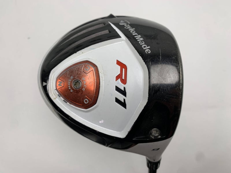 TaylorMade R11 Driver 9* Fujikura Blur Stiff Graphite Mens RH Midsize Grip