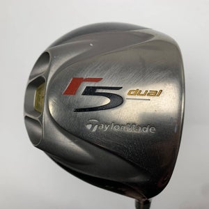 TaylorMade R5 Dual Driver 9.5* Grafalloy Blue Stiff Graphite Mens RH