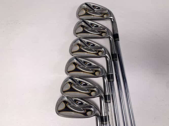TaylorMade R7 Iron Set 4-PW T-Step 90 Stiff Steel Mens RH- No 8i