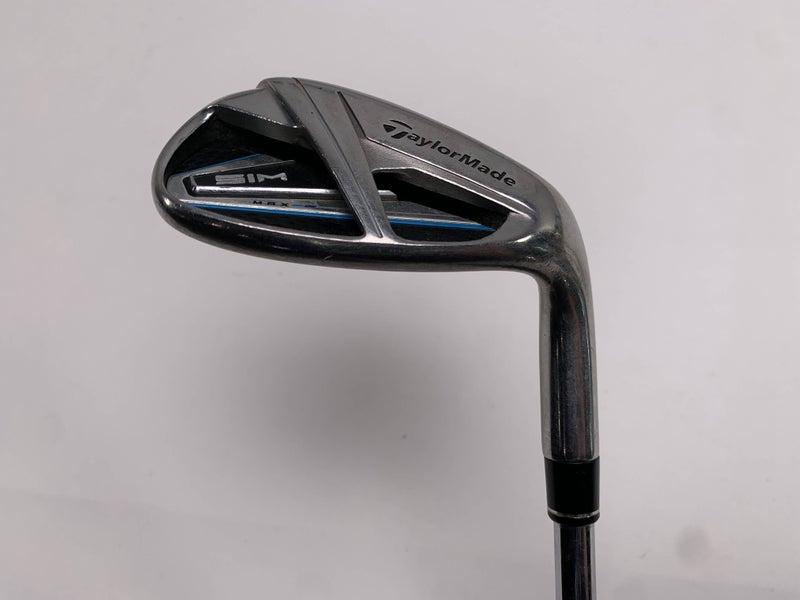 TaylorMade SIM MAX Sand Wedge SW KBS Max Wedge Steel Mens RH Oversize Grip