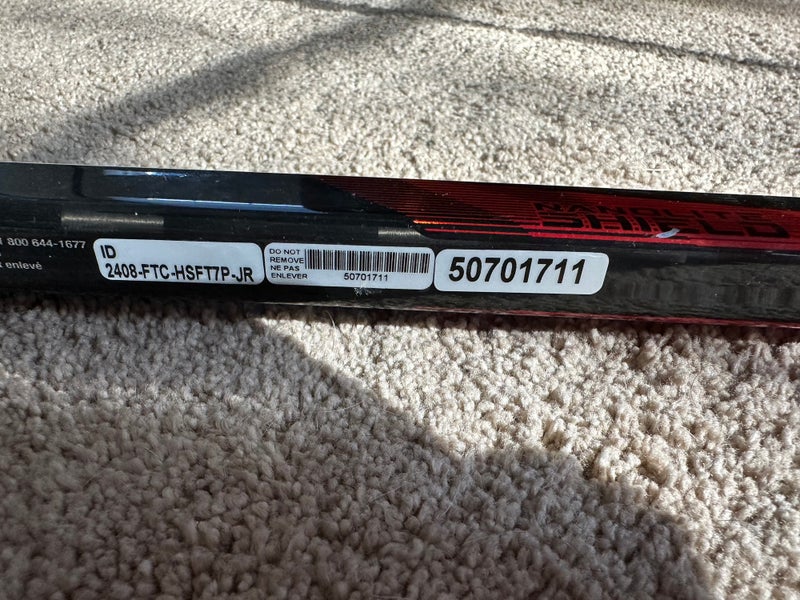 Junior CCM Jetspeed FT7 Pro Left Hand Hockey Stick P28 50 Flex (Used)