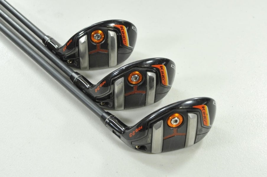 Cobra King F7 2-3, 3-4, 4-5 Hybrid Set Regular Flex Right 75g Graphite # 205786