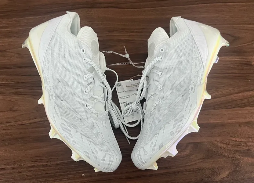Adidas Adizero Electric Speed Juice Football Cleats Men’s White IE4413 Size 12