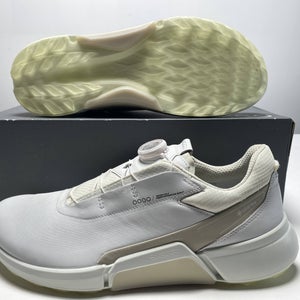ECCO BIOM H4 Golf Shoes White Men's SZ 9-9.5 (108504 58336)