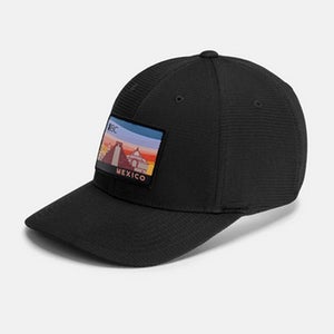 NEW Black Clover Live Lucky Mexico Resident Black S/M Fitted Golf Hat/Cap