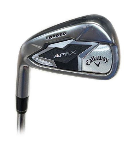 LH Callaway Apex Forged CF19 7 Iron Steel True Temper Elevate 95 VSS Regular