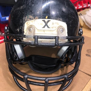 USED XENITH X2E+ YOUTH FOOTBALL HELMET - LARGE - BLACK