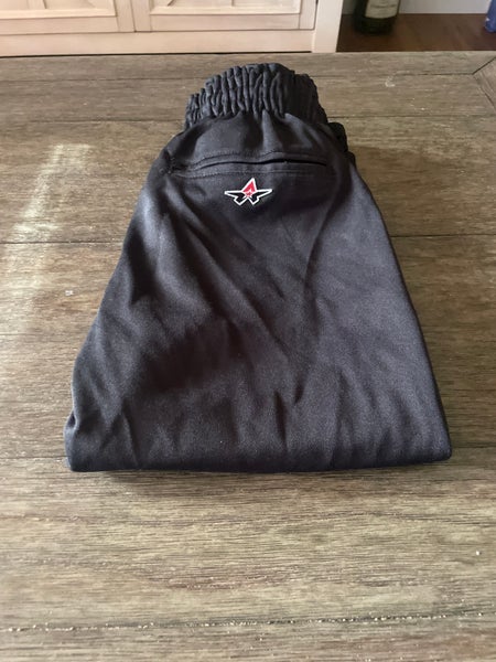 Black Unisex Medium Youth Alleson Game Pants (Used)