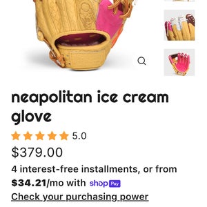 2025 RH Softball Glove 12" (New)