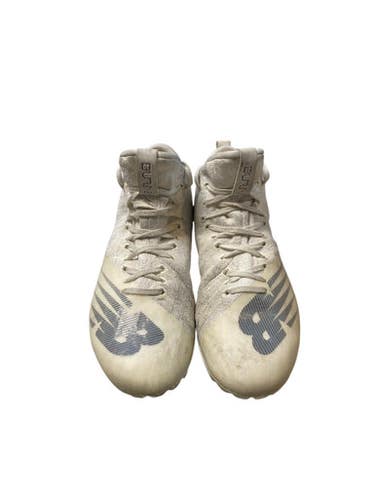 Used New Balance LAX Cleats Womens White Senior 6 11706-S000366744