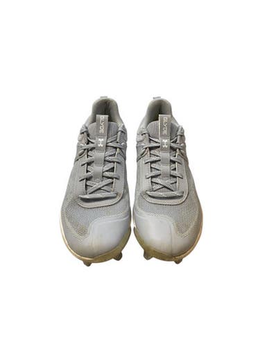 Used Under Armour Adult FB Cleats Grey Senior 7.5 11706-S000366734