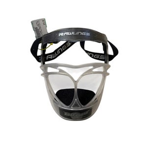 Used Rawlings CLEAR FIELDERS MASK FACE FIRST BB/SB Fielders Mask Clear MD 11706-S000366681