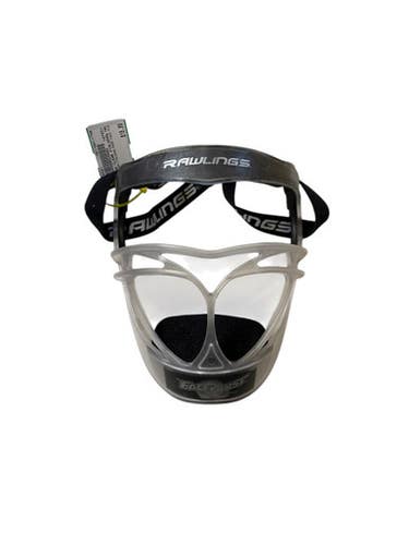 Used Rawlings CLEAR FIELDERS MASK FACE FIRST BB/SB Fielders Mask Clear MD 11706-S000366681