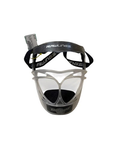 Used Rawlings CLEAR FIELDERS MASK FACE FIRST BB/SB Fielders Mask Clear MD 11706-S000366681
