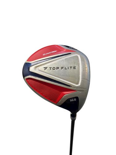 Used Top Flite TI-MATRIX Mens Driver RH 10.5 Degree 11706-S000366654