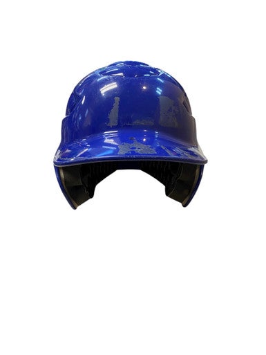 Used Rawlings CFBH1 Batting Helmet No Mask Navy Blue MD 11706-S000366648