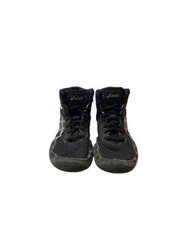 Used Asics Wrestling Shoes Black Junior 02 11706-S000366644