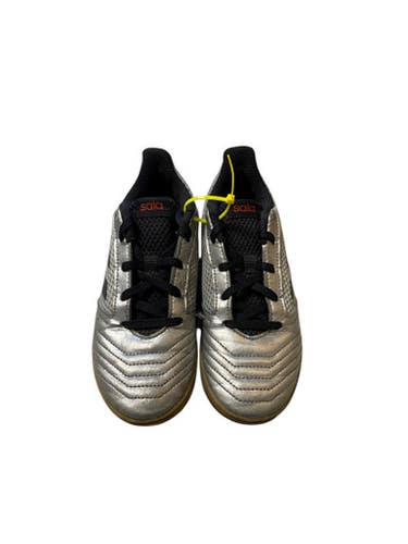 Used Adidas Soccer Indoor Shoes Grey Junior 03 11706-S000366633