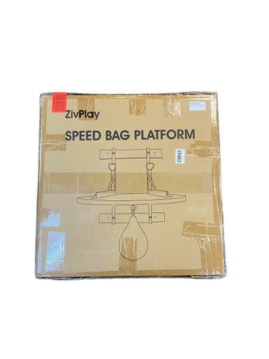 Used USA ZIVPLAY SPEED BAG PLATFORM Boxing Speed Bag Black 11706-S000366575
