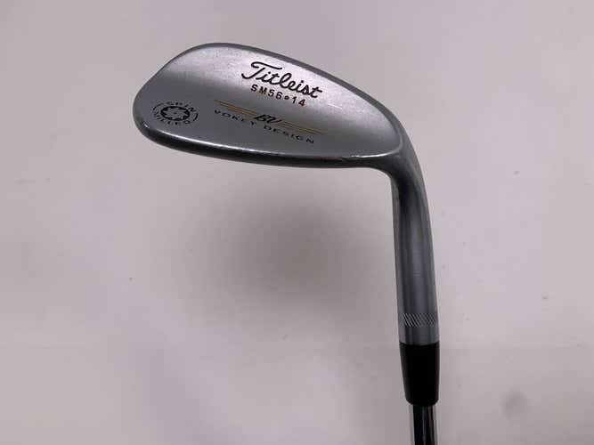 Titleist Vokey Spin Milled CC Chrome Sand Wedge SW 56* 14 DG Wedge Steel Mens RH