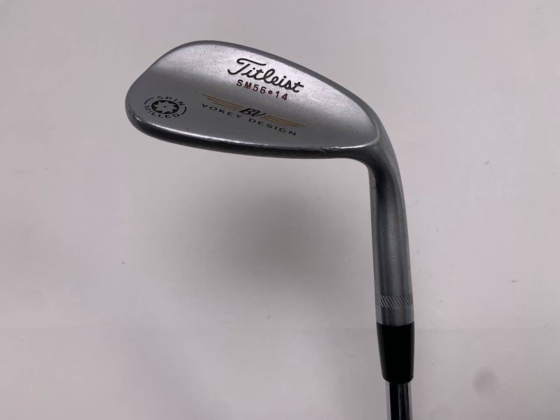 Titleist Vokey Spin Milled CC Chrome Sand Wedge SW 56* 14 DG Wedge Steel Mens RH
