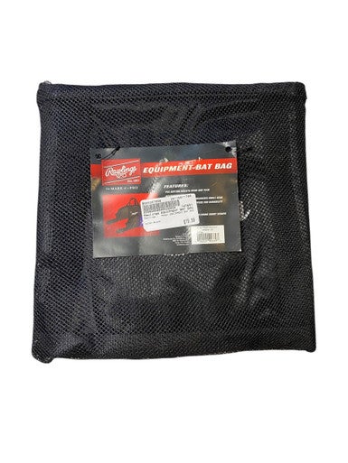 Used Rawlings EQUIPMENT BAT BAG BB/SB Team Bat Bag Black 11706-S000367096