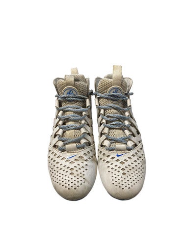 Used Nike HUARACHE LAX Cleats Boys White Junior 04 11706-S000366986