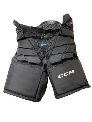 Used CCM F5 Junior Goalie Pant Black MD 11706-S000366753