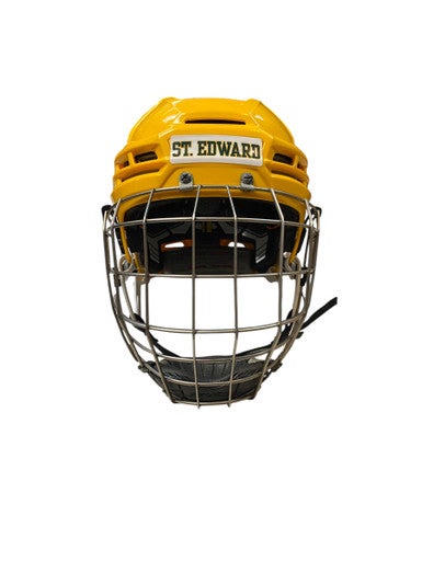 Used CCM TACKS 910 M Helmet Cage Combo Yellow MD 11706-S000366511