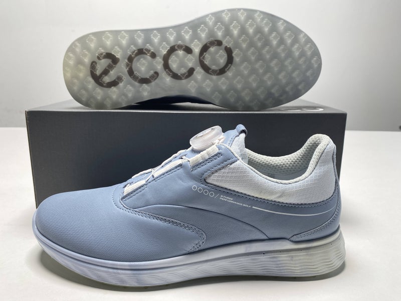 ECCO S-Three Golf Shoes Blue Women's SZ 7-7.5 (102973 60607)