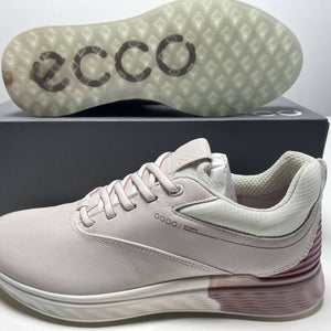 ECCO S-Three Golf Shoes Pink Women's SZ 7-7.5 (102963 60619)
