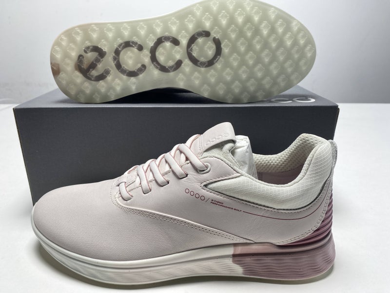 ECCO S-Three Golf Shoes Pink Women's SZ 7-7.5 (102963 60619)