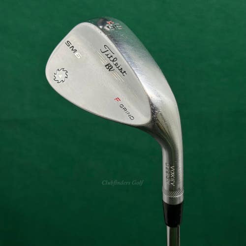 Titleist Vokey SM6 Chrome 56-14F 56 Sand Wedge Vokey Design Steel Wedge Flex